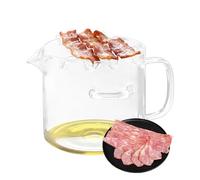 Pentola Per Pancetta Portatile, Pentola Resistente Al Calore, Macchina Per Pancetta Croccante Nel Microonde, Accessorio Da Cucina Antiaderente Con Design Compatto, Formaggio Per Colazione, Barbecue, C