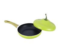 Pentola per salsa con coperchio, antiaderente per frutta e verdura, padella con coperchio, per cucina a induzione, piani cottura a fuoco lento, friggere zuppa di spaghetti