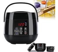 Pentola Per Sciogliere La Cera Di Candela,scaldacera Con Display A Led Intelligente, Kit Per Realizzare Candele Fai Da Te Con Vaso Interno Da 16 Once/500 Ml, Temperatura Massima 120 ℃/248 ℉ black