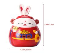 Pentola Per Soldi Barattolo Risparmiare Banca Ceramica Salvadanaio