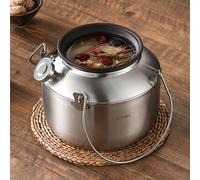 Pentola per stufato con manico Pentola facile da pulire per cucinare