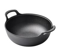 Pentola per zuppa a doppia orecchio, piccola pentola in metallo a doppia orecchio, adatta per la cucina, sia che tu stia cuocendo una zuppa abbondante, progettata per un uso duraturo con una corretta