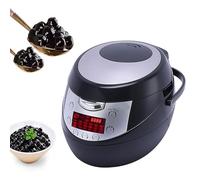 Pentola Perle Intrecciata Completamente Automatica - 6L, Patate Di Perle | Sonda Intelligente (nessun Overflow), Cuocere Perle Da 500 ~ 800 G, Tempismo Regolabile + Riscaldamento in Ciclo Stereo