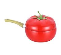 Pentola piccola - Utensili da cucina antiaderenti per verdure e frutta - per stufare con coperchio - per cucinare, stufe a induzione, cucinare, bollire a fuoco lento, friggere, spaghetti, zuppa