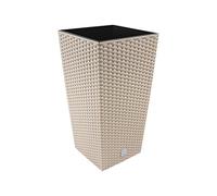 Pentola Rato 26,6 litri con inserto 26,5 x 26,5 x 50 cm in colore mocca