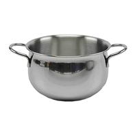 inoxriv INO150 PENTOLA River CM.18 LT.3 ACCIAO 18/C, 5.3 Litri, Inossidabile, Anthracite