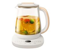 Pentola salutare multifunzionale da 1,8 litri, bollitore elettrico da 800 W con 14 menu funzioni, ampio controllo della temperatura da 40 a 90 ℃, prenotazione di 12 ore