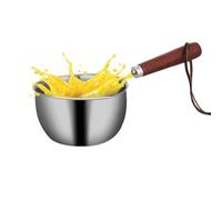 Pentola Scalda Burro - Pentola In Acciaio Inossidabile Con Beccuccio Doppio | Mini Strumento Di Riscaldamento Per Piano Cottura A Induzione | Vaschetta Multifunzionale Per Gocciolare L'olio: Per Sciog