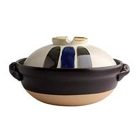 pentola tagine, Modern Premier Pans Dish con coperchio Articoli for la casa, pentola in ceramica for cottura lenta, resistente alla temperatura, in terracotta for cucinare zuppa(1700ml)