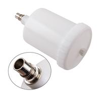 Pentola tazza plastica bianca alta qualità HVLP adatta per spruzzatore connetto