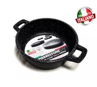 Pentola Tegame alto antiaderente in alluminio pressofuso Delizia pietra 20 cm