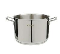 Pentola Vanitosa Ø 20 cm in Acciaio Inox 18/10 Fondo Triplo Induzione