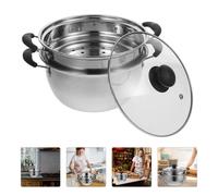 Pentola Vaporiera Per Zuppa in Acciaio Inossidabile Piroscafo Alimentare