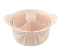 Pentola Vaporiera Silicone Riutilizzabile con Coperchio per Friggitrice ad