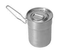 Pentola Zaino 1L Bollitore Campeggio Escursionismo Ultraleggero 223g Manico Pieg