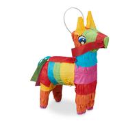 Pentolaccia alpaca colorata 19 x 13 x 5,5 cm pignatta vuota compleanno bambini