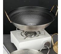 Pentole a base di pesce kadhai kadai pentola asciutta per stufare verdure