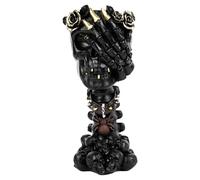 Pentole a forma di teschio per piante - decorazioni a forma di teschio | Listen, Don't Read, Don't Tell Scheletro della mano, decorazione da giardino, Halloween, vacanze, casa