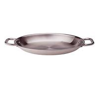 Pentole Agnelli ALIX110ALIN28 Tegame con Maniglie, Alu-Inox, 28 cm