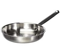 Pentole Agnelli ALIX111ALIN24 Padella con Manico, Alu-Inox, Argento, 24 cm