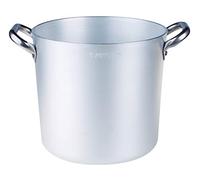 Pentole Agnelli ALMA10316 Pentola Alta con Due Maniglie Inox, Argento, 16 cm, 1 Pezzo