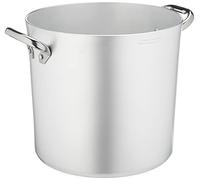 Pentole Agnelli ALMA10328 Pentola Alta con Due Maniglie Inox, Argento, 28 cm, 1 Pezzo