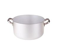 Pentole agnelli casseruola 104 alta ø 40 professionale, in alluminio puro, 2 man