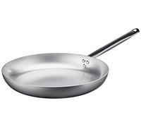 Pentole Agnelli Padella bassa svasata ALMA111BB32 Alluminio professionale 3mm manico tubolare 32 cm