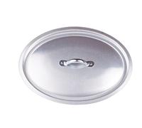 COPERCHIO OVALE IN ALLUMINIO cm 40X28 mm 3 Manico Professionale Pentole Agnelli