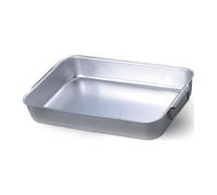 Pentole agnelli rostiera, lasagnera cm 60 professionale pesante con angoli tondi in alluminio 3mm - 8007441018351