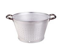 Pentole Agnelli ALMA16840 Colapasta Conico con Maniglie Inox Spessore 3 Millimetri, Diametro 40 cm