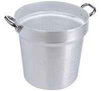 COLAPASTA IN ALLUMINIO DA INTERNARE 2 MANICI INOX diametro cm. 32 Agnelli