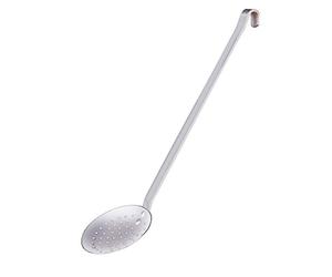 Pentole Agnelli ALMA272 Schiumarola con Manico Rigido in Lega D'Alluminio 2 Pezzi Rivettati 3cm, Diametro 20 cm