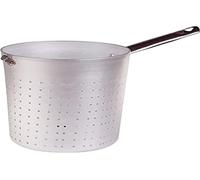 Pentole Agnelli Colapasta/Scaldapasta Cilindrico in Alluminio con Manico Tubolare, Acciaio Inossidabile, Argento, 18 cm