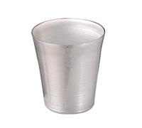 Pentole Agnelli, ALMB2198, Forma in Alluminio per Creme-Caramel Basso, Diametro 8 cm, 8 x 8 x 5,5 cm