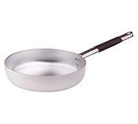 Pentole Agnelli ALMC111C20 Padella Dritta per Friggere con Manico Cool, Argento, 20 cm, 1 Pezzo