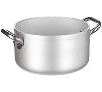 Pentole Agnelli ALMR110424 Casseruola Cilindrica Alta Radiante, Argento, 24 cm, 1 Pezzo