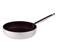 Pentole Agnelli ALSA111S45 Padella Diritta Antiaderente A Friggere Spessore 3 Millimetri E Manico Tubolare Inox, Diametro 45 cm