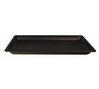 Pentole Agnelli ALSA182SS60 Teglia Gastronorm 1/1, Antiaderente Interno/Esterno, Alluminio, 53 x 32.5 x 6 cm