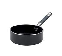 Pentole Agnelli ALSC2107SSC20 Linea all Black 5 mm Casseruola Bassa con 1 Manico, 20 cm