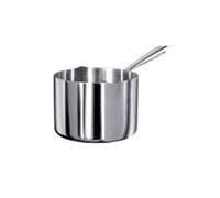 Pentole agnelli ALUM10512 alluminio Inbox 1907 casseruola con 2 manici, 0.85 litri, argento