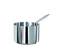 Pentole Agnelli Casseruola Alta 1907 ALUM10520 Alluminio 20 cm 1 manico Argento
