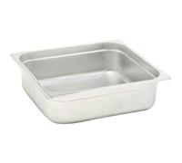 Pentole Agnelli Bacinella Gastronorm, Acciaio Inossidabile, 1/2, 26.5x32.5x20 cm