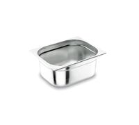 Pentole Agnelli Bacinella in acciaio inox gn1/4 26,5x16,2 h 6,5 cm Bacinella in acciaio inox gn1/4 26,5x16,2 h 6,5 cm