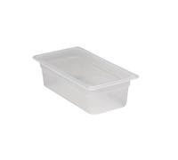 Pentole Agnelli Bacinella semilucida per alimenti, gn1/3 32 x 17 x h 15 cm