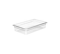 Pentole Agnelli Bacinella trasparente per alimenti gn1/1 h.10 Bacinella trasparente per alimenti GN1/1 H.10