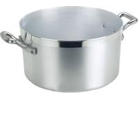 BALDASSARRE AGNELLI PENTOLA ALLUMINIO PURO 99 % MADE IN ITALY 32 CM DIAMETRO