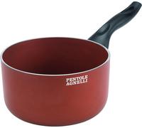 Pentole Agnelli Casseruola Antiaderente 18 cm in Alluminio Rosso ECO Alta