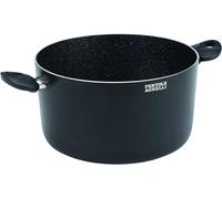 Pentole Agnelli Pentola Casseruola Antiaderente Eco Alta Diametro 20 cm in Alluminio colore Nero - ECO Alta