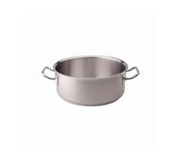 Pentole Agnelli Casseruola bassa in acciaio inox 2 maniglie - ø28 Casseruola bassa in acciaio inox 2 maniglie - Ø28